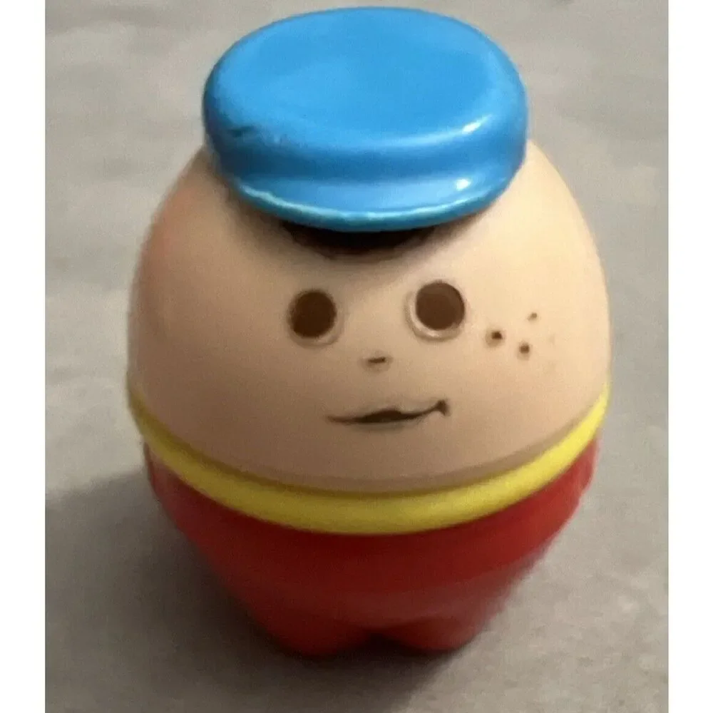 Little Tikes Vintage Blue Hat Freckles Genuine Original Figure 202-A
